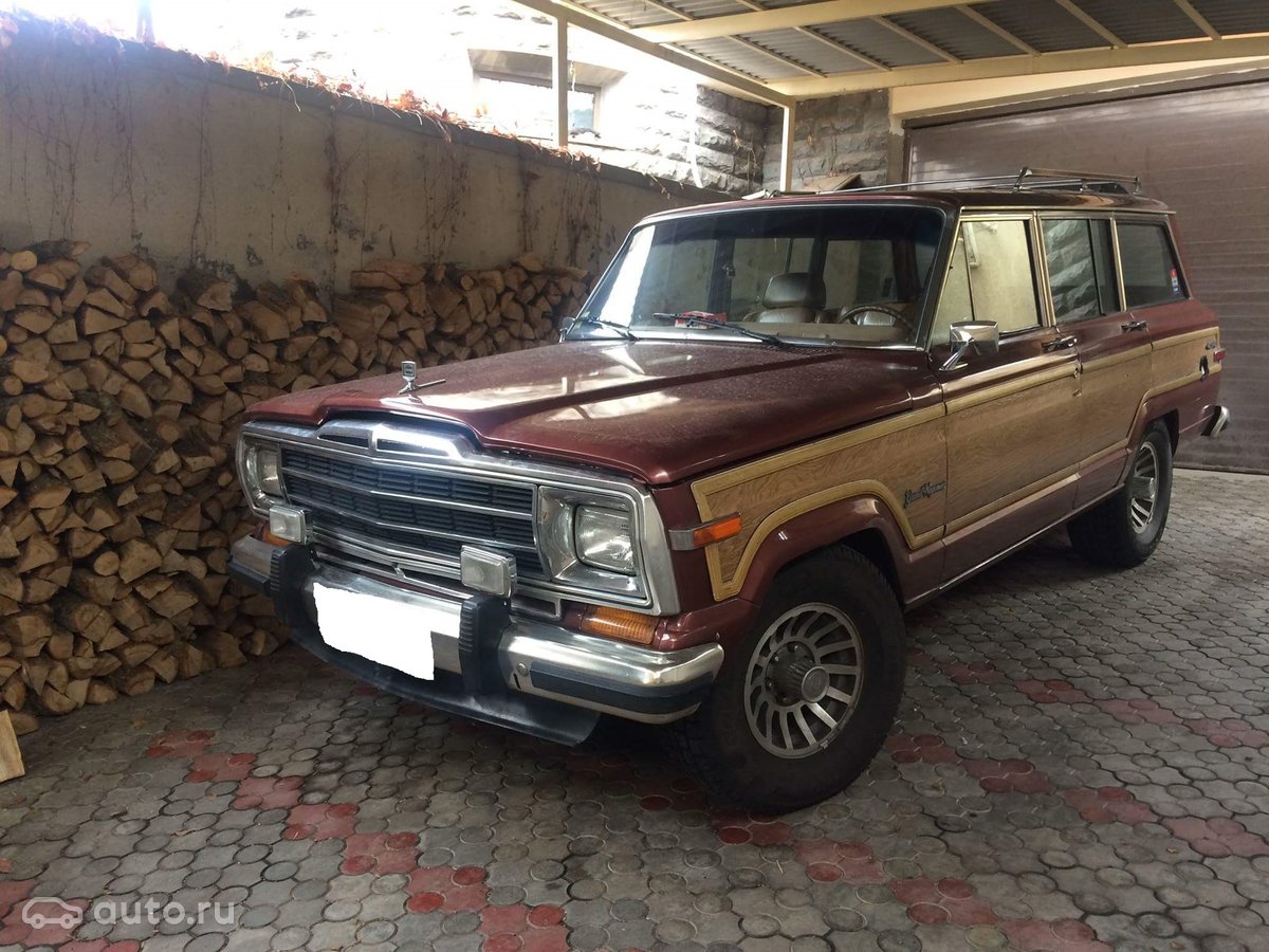 1988 Jeep Grand Wagoneer, пурпурный, 680000 рублей