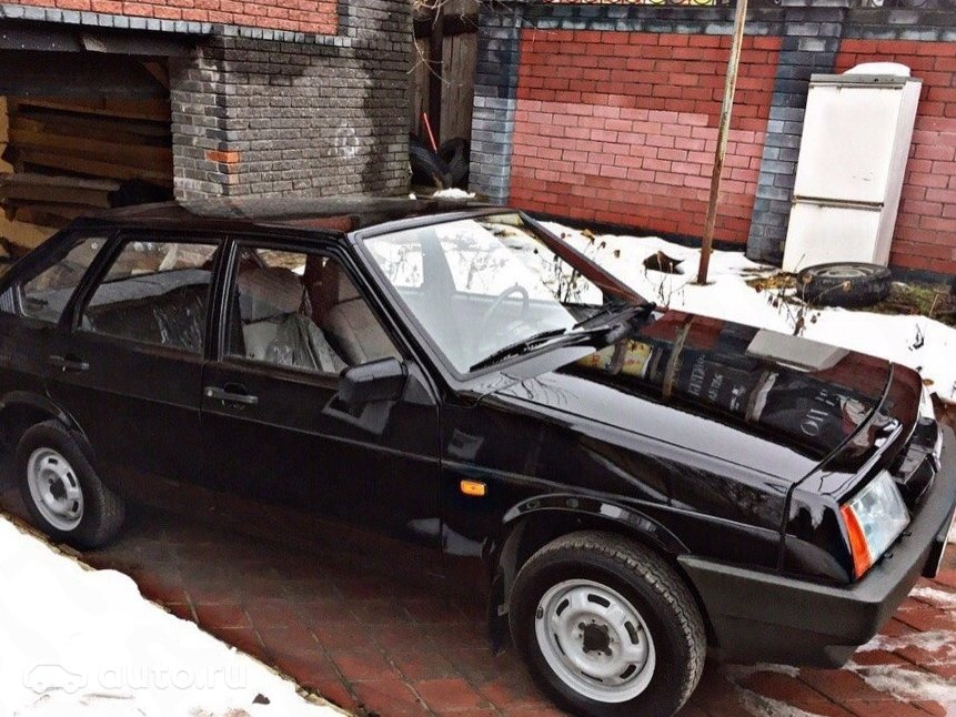 1990 LADA (ВАЗ) 2109, чёрный, 400000 рублей - вид 4