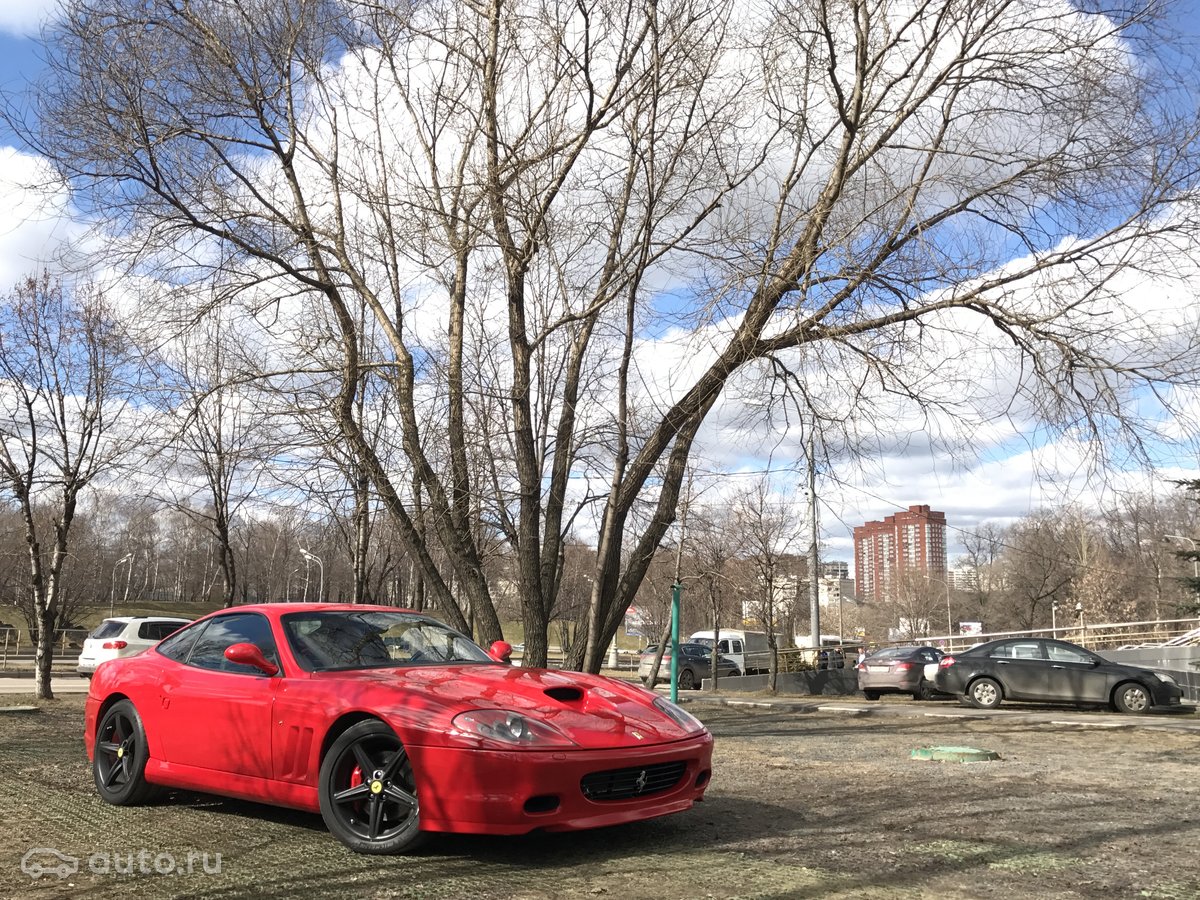 2002 Ferrari 575M, красный, 3800000 рублей