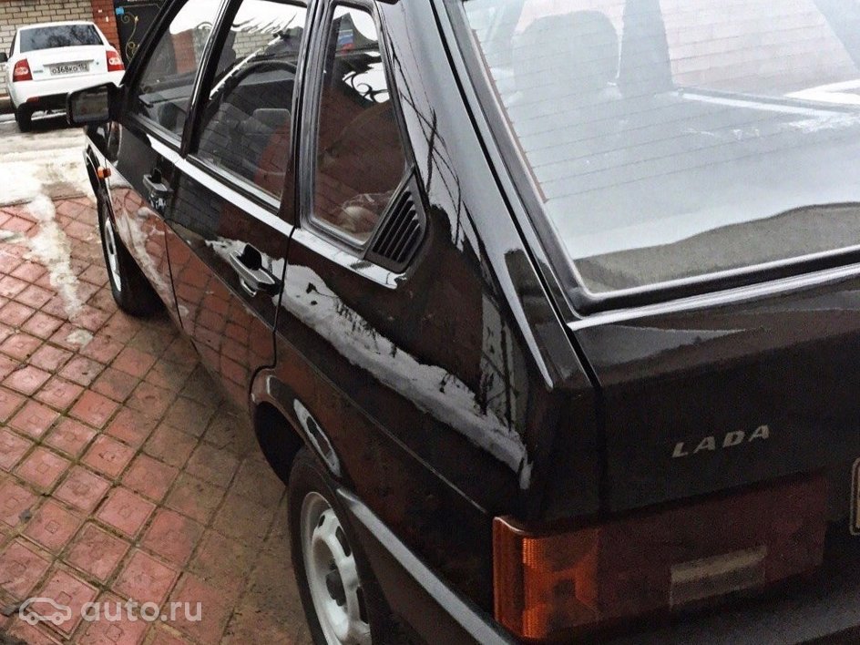 1990 LADA (ВАЗ) 2109, чёрный, 400000 рублей - вид 9