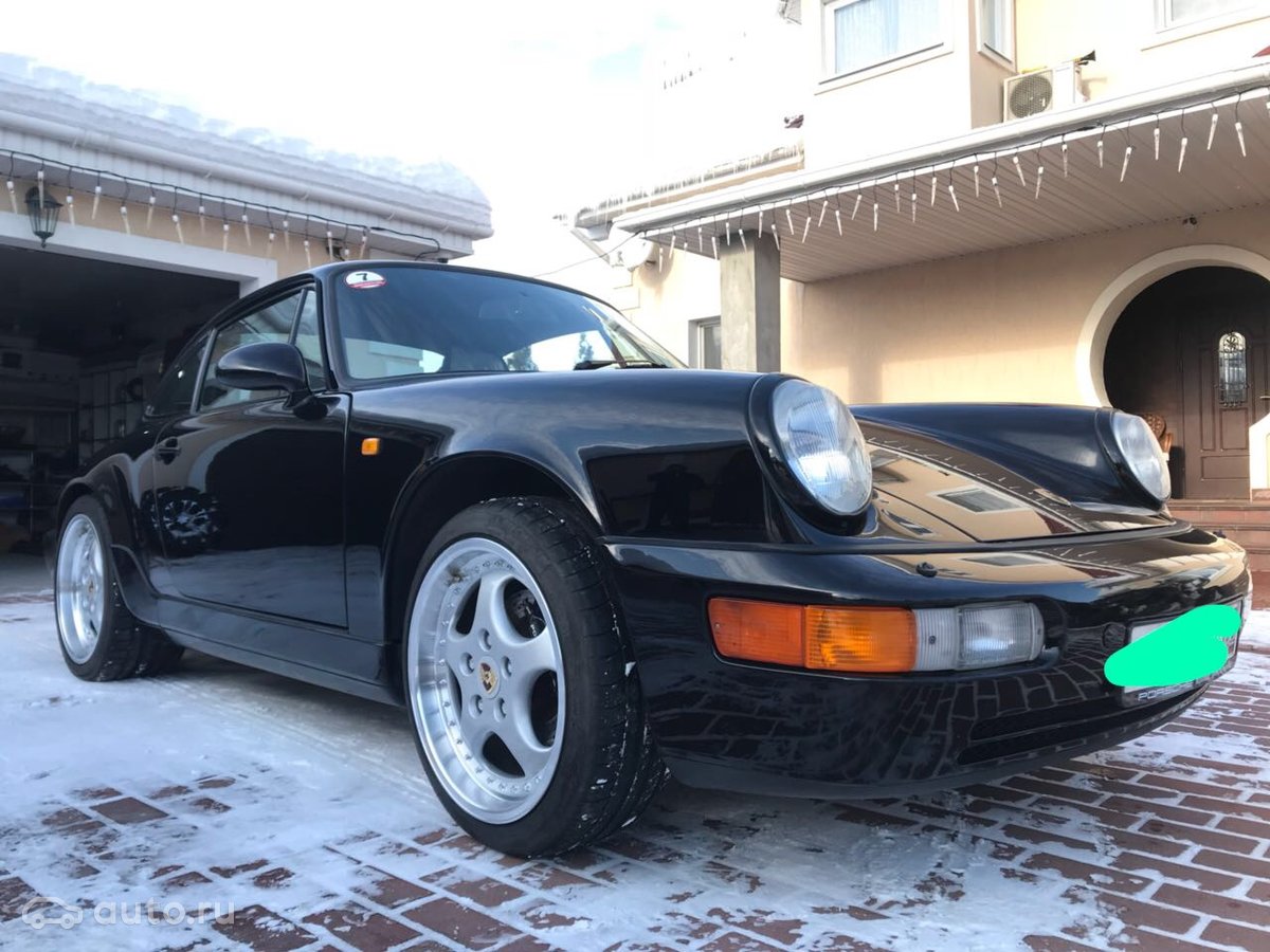 1990 Porsche 911, III (964), чёрный, 6100000 рублей