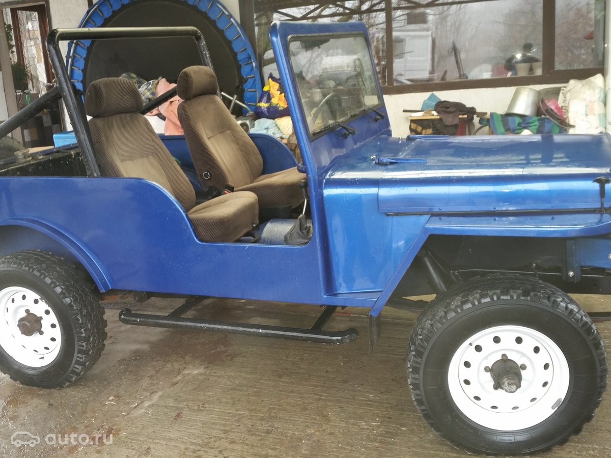1944 Willys MB, синий, 350000 рублей - вид 5
