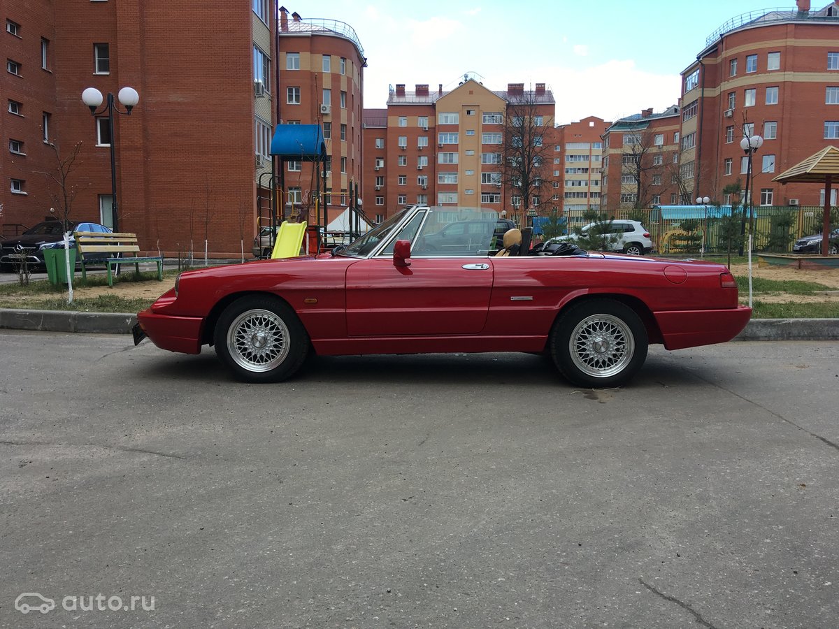 1992 Alfa Romeo Spider, I, ÐºÑÐ°ÑÐ½ÑÐ¹, 1500000 ÑÑÐ±Ð»ÐµÐ¹ - Ð²Ð¸Ð´ 6