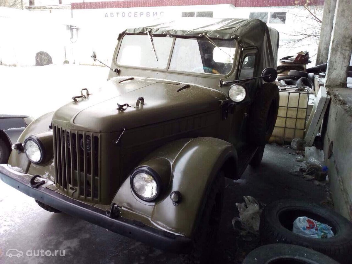 1964 ГАЗ 69, зелёный, 430000 рублей