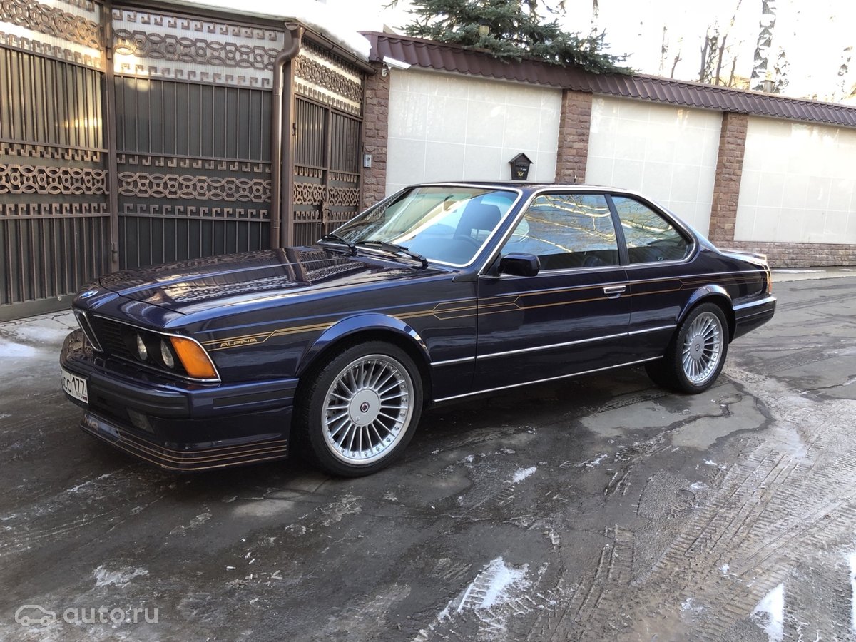 1984 BMW 6 ÑÐµÑÐ¸Ñ, I (E24), ÑÐ¸Ð½Ð¸Ð¹, 3800000 ÑÑÐ±Ð»ÐµÐ¹ - Ð²Ð¸Ð´ 1