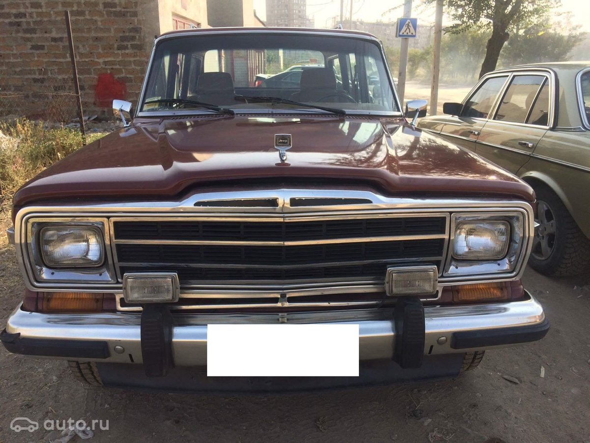 1988 Jeep Grand Wagoneer, пурпурный, 680000 рублей - вид 3