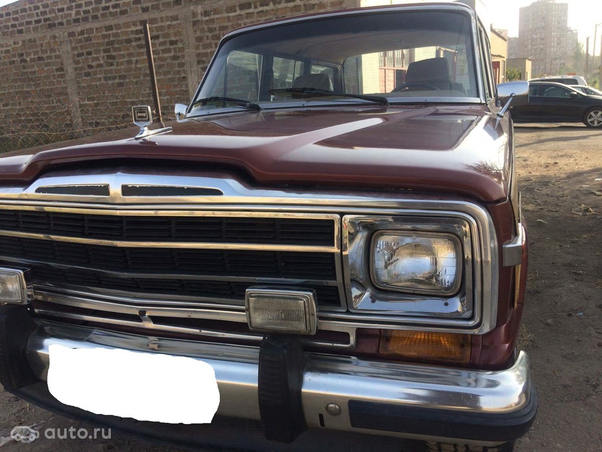 1988 Jeep Grand Wagoneer, пурпурный, 680000 рублей - вид 1