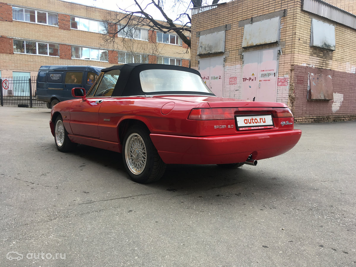 1992 Alfa Romeo Spider, I, ÐºÑÐ°ÑÐ½ÑÐ¹, 1500000 ÑÑÐ±Ð»ÐµÐ¹ - Ð²Ð¸Ð´ 4