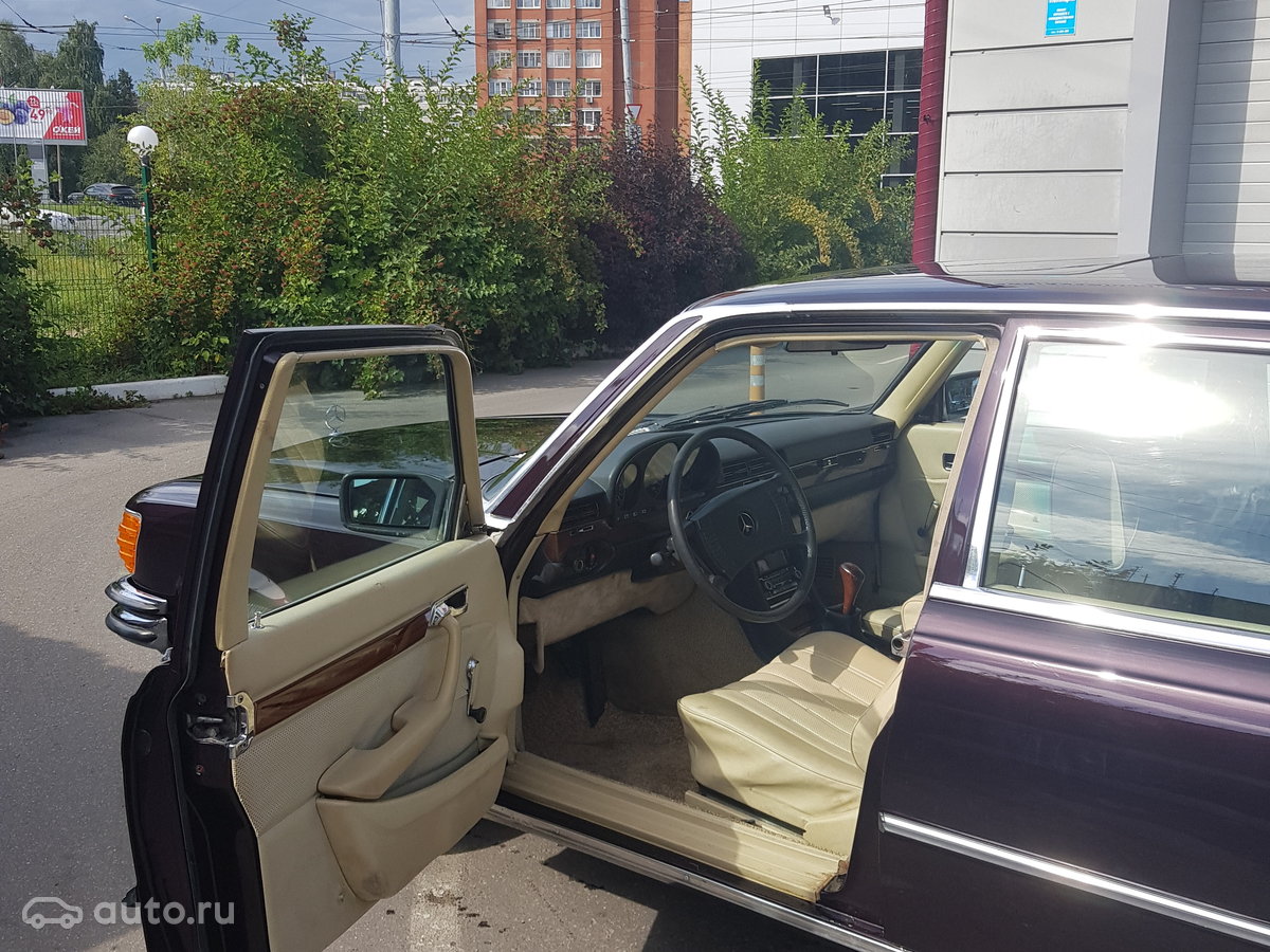 1972 Mercedes-Benz S-klasse, I (W116), ÑÐ¸Ð¾Ð»ÐµÑÐ¾Ð²ÑÐ¹, 600000 ÑÑÐ±Ð»ÐµÐ¹ - Ð²Ð¸Ð´ 4