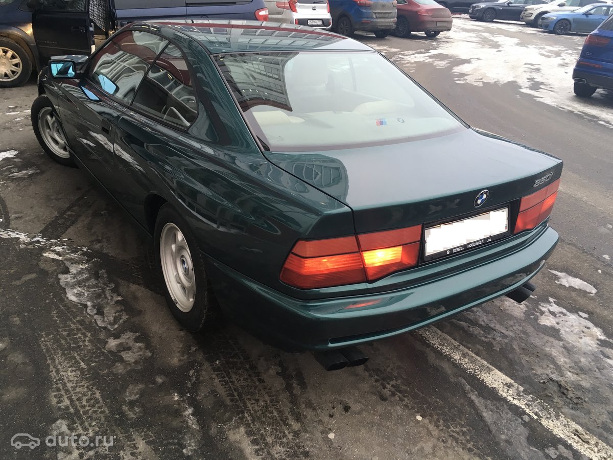 1991 BMW 8 серия, E31, зелёный, 1500000 рублей - вид 3