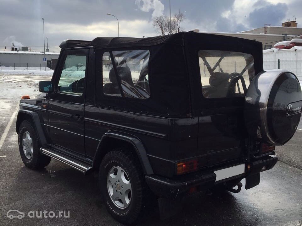 1996 Mercedes-Benz G-klasse, II (W463), чёрный, 3500000 рублей - вид 3