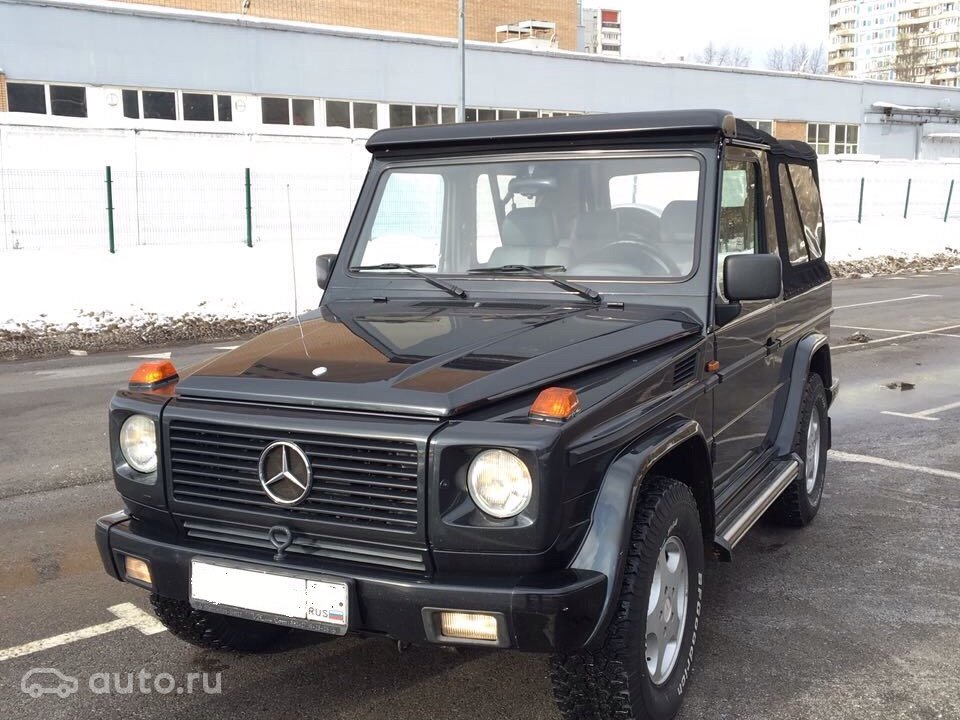 1996 Mercedes-Benz G-klasse, II (W463), чёрный, 3500000 рублей - вид 1