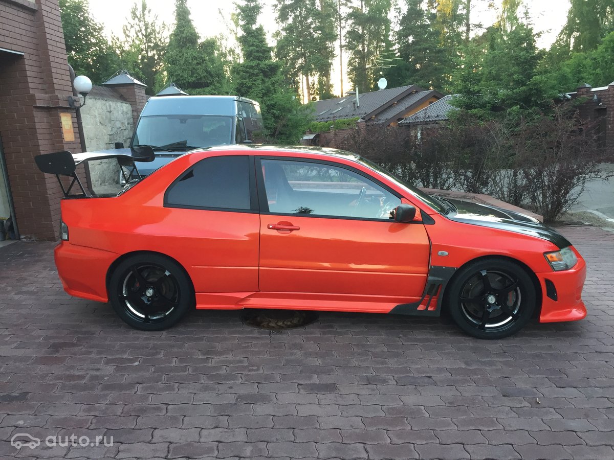 2003 Mitsubishi Lancer Evolution, VIII, ÐºÑÐ°ÑÐ½ÑÐ¹, 1900000 ÑÑÐ±Ð»ÐµÐ¹ - Ð²Ð¸Ð´ 1