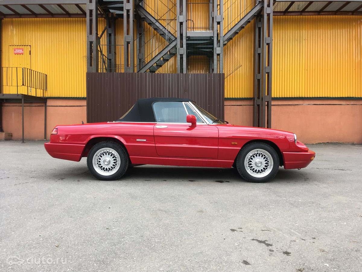 1992 Alfa Romeo Spider, I, ÐºÑÐ°ÑÐ½ÑÐ¹, 1500000 ÑÑÐ±Ð»ÐµÐ¹