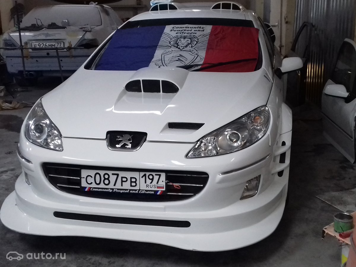 2004 Peugeot 407, белый, 350000 рублей