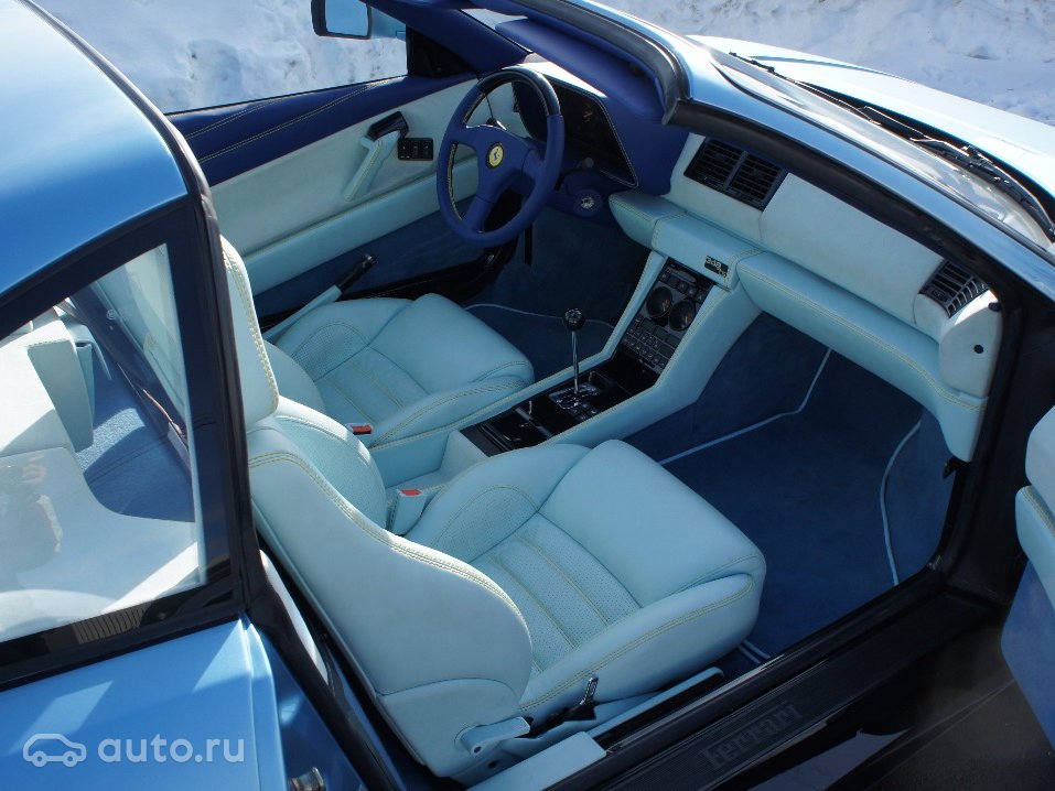 1991 Ferrari 348, голубой, 4900000 рублей - вид 5