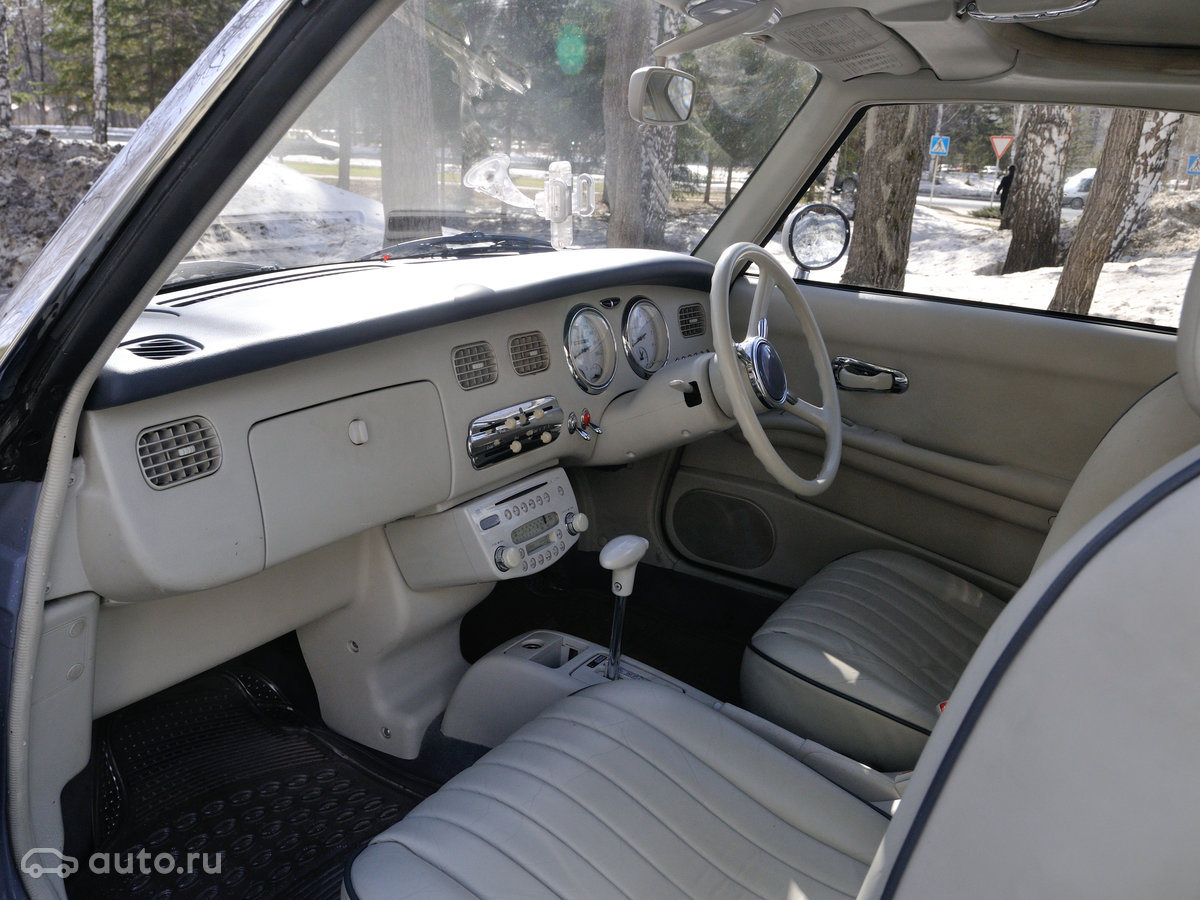 1991 Nissan Figaro, голубой, 850000 рублей - вид 10