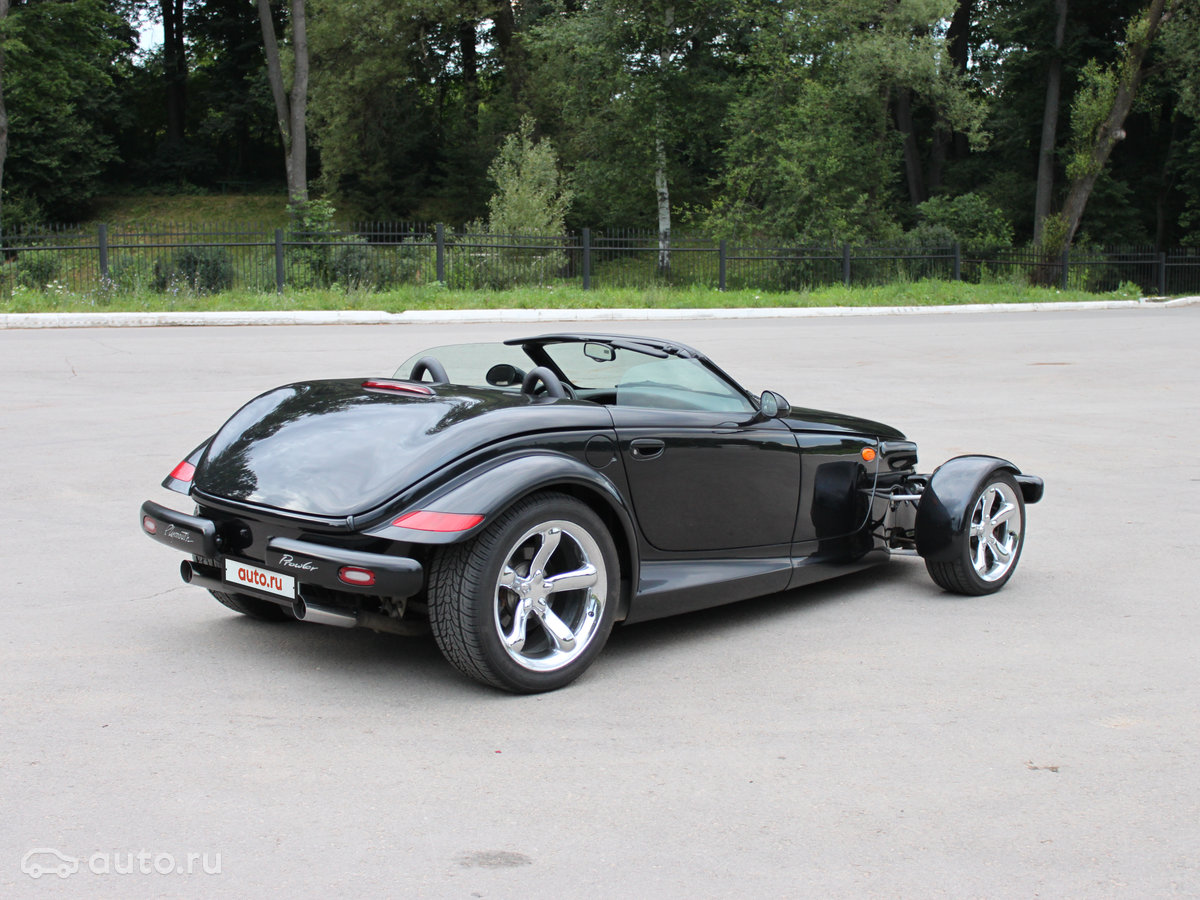 1999 Plymouth Prowler, чёрный, 2800000 рублей - вид 4