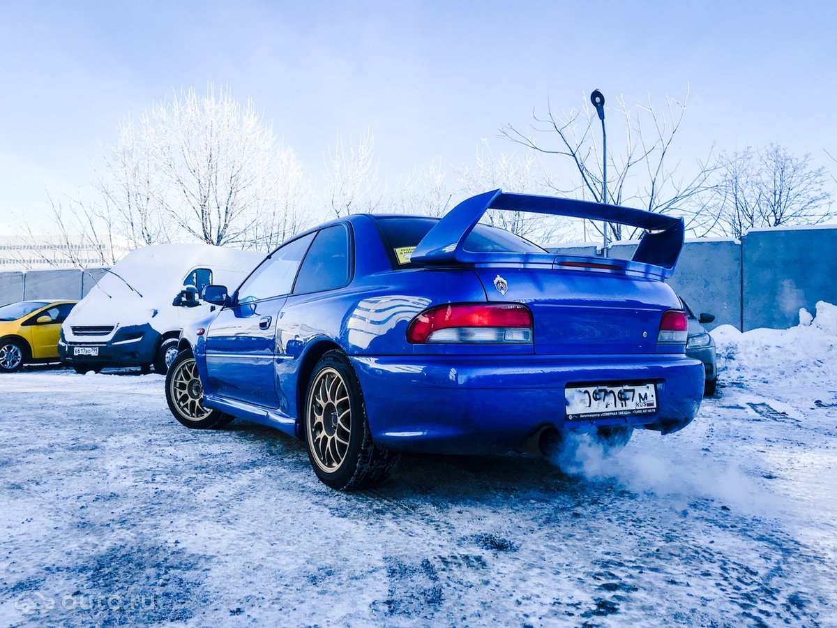 1998 Subaru Impreza WRX, I, синий, 3200000 рублей - вид 4