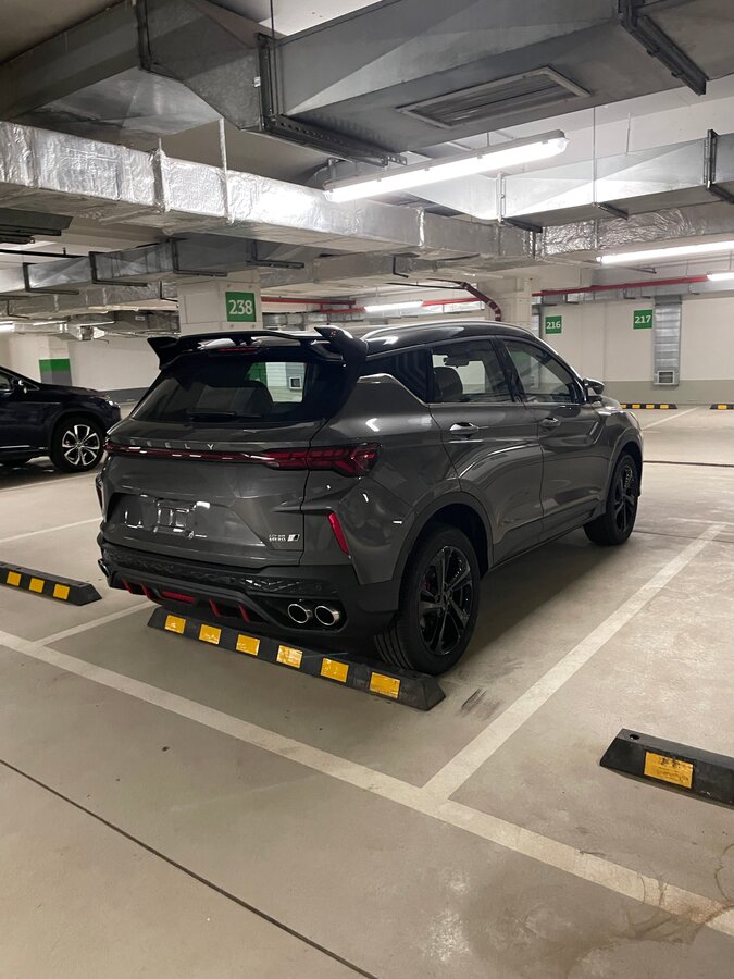 Geely Coolray - 2 от автора Коричневый грузовик в Бортжурнале