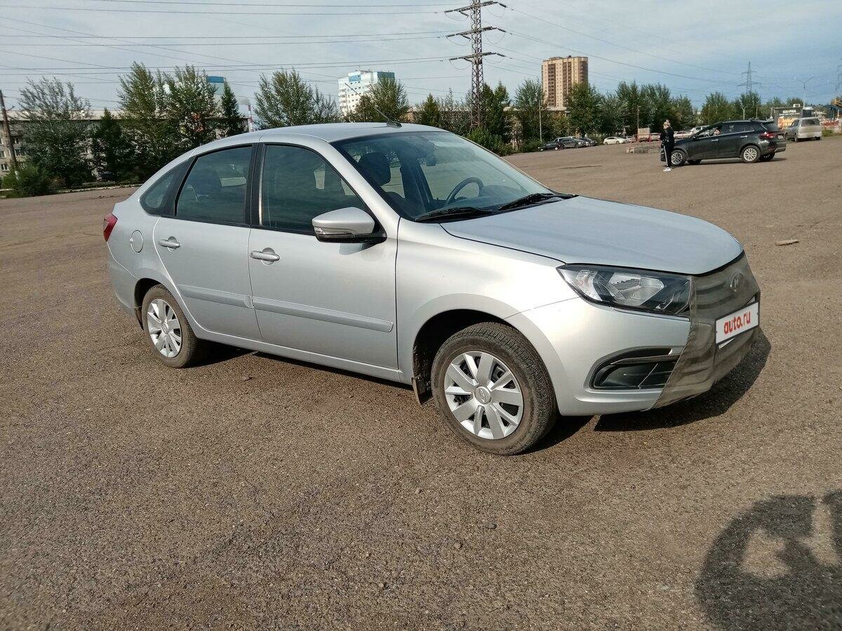 Lada (ВАЗ) Granta - 1 от автора Чёрный седан в Бортжурнале