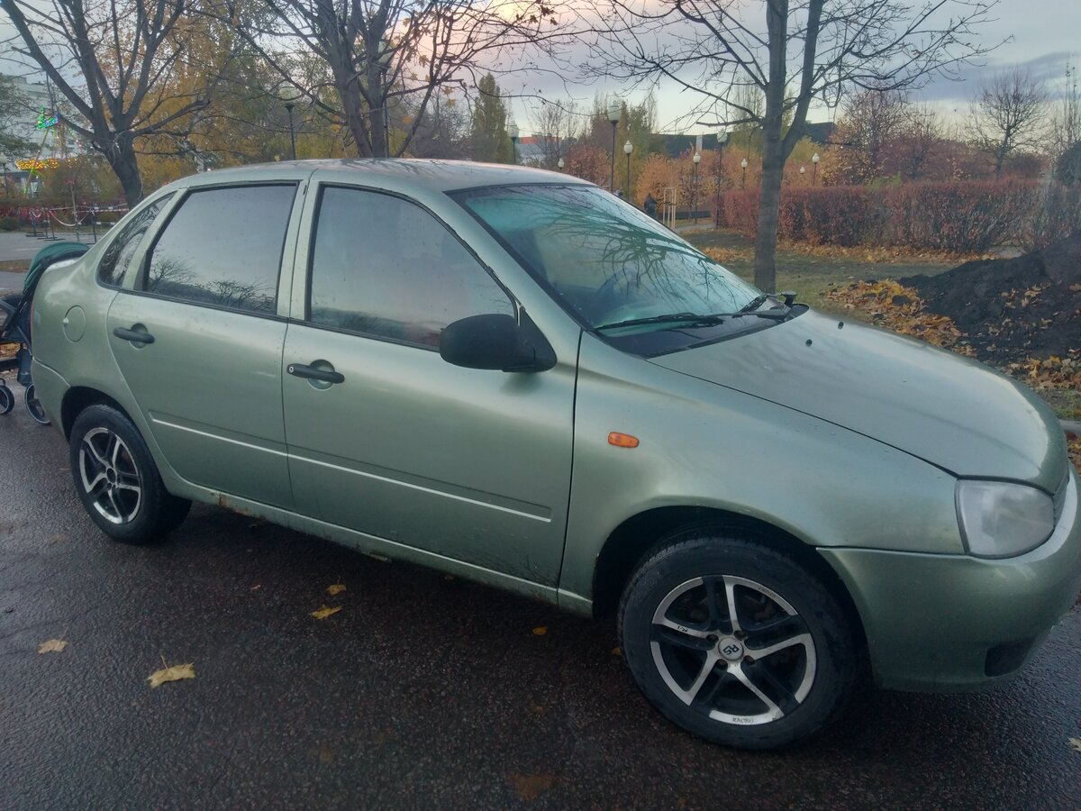 Lada (ВАЗ) Kalina - 1 от автора Коричневый внедорожник в Бортжурнале