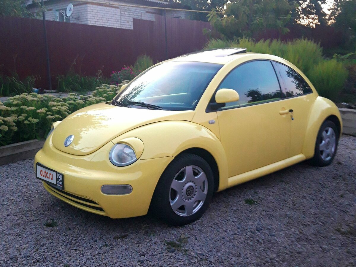 yellow beetle interior