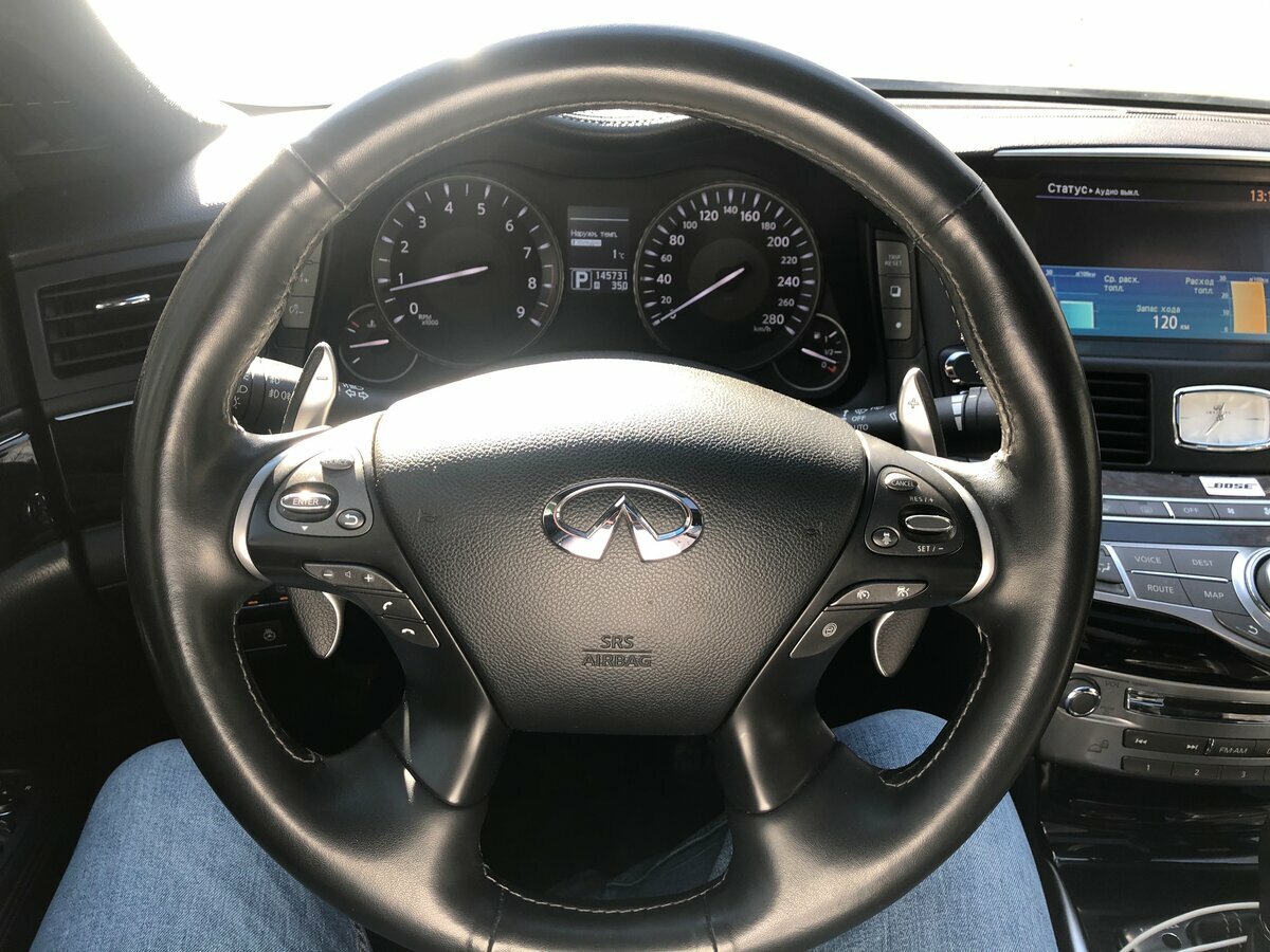 Infiniti Q70 - 9 от автора Чёрный внедорожник в Бортжурнале