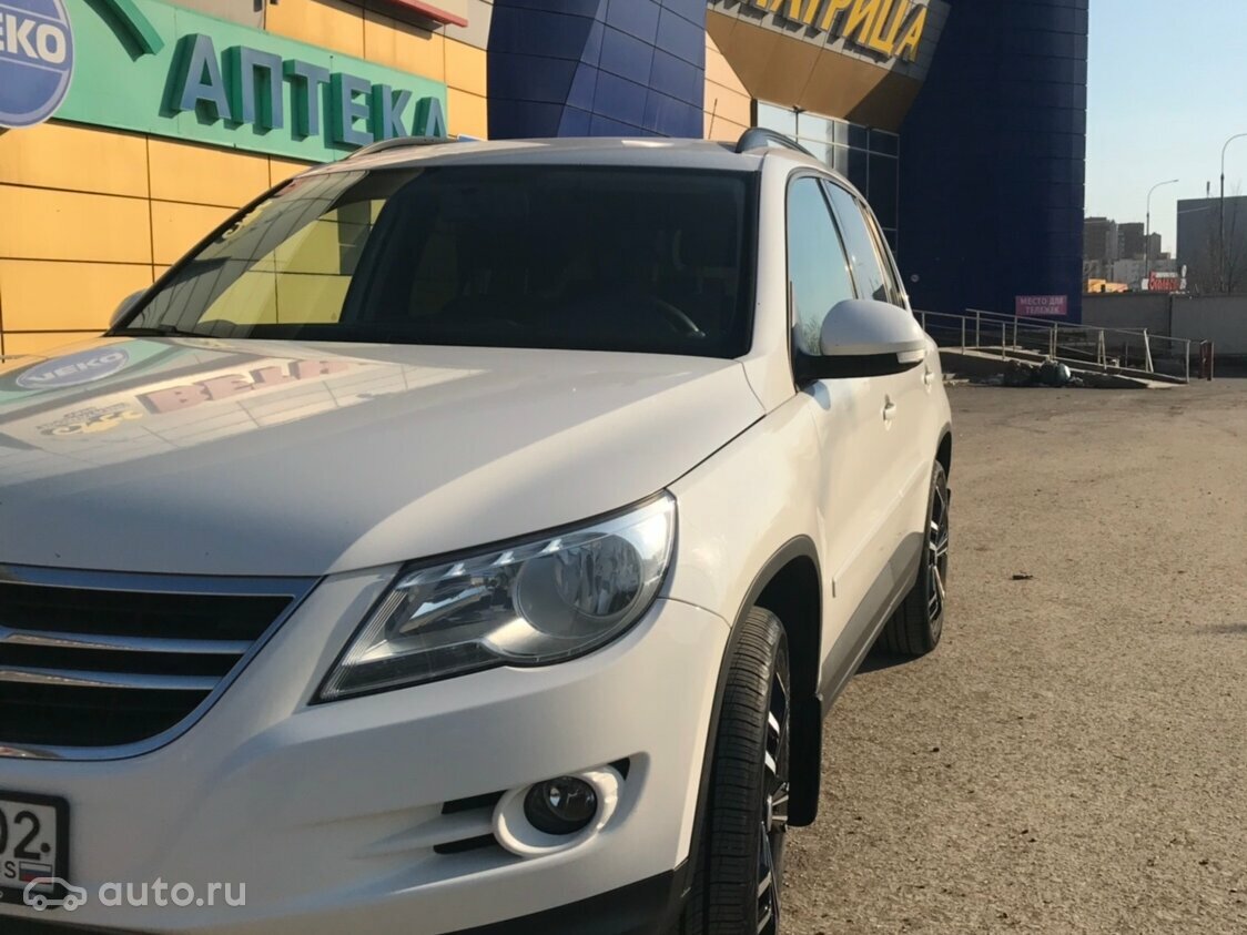 Volkswagen Tiguan - 3 от автора Зелёный внедорожник в Бортжурнале