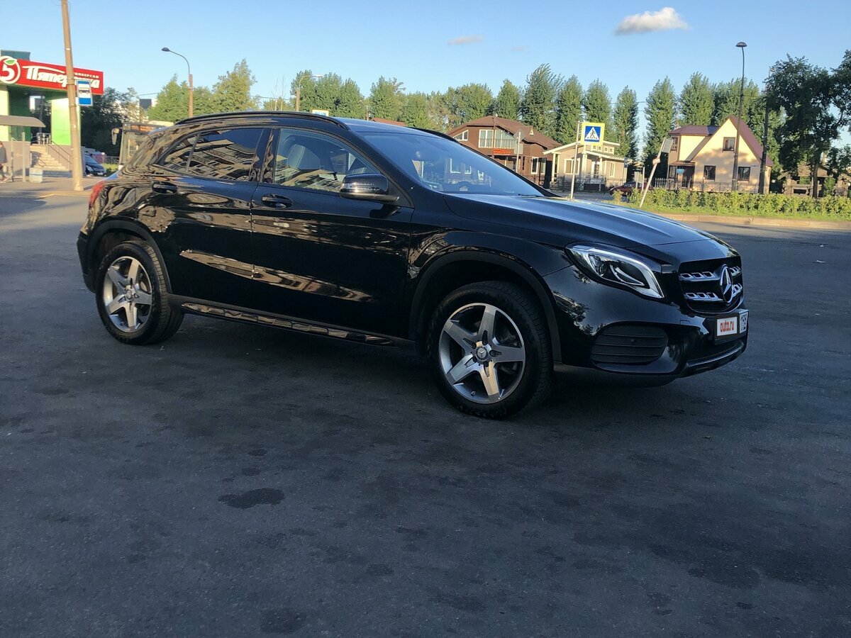 Mercedes-Benz GLA - 7 от автора Фиолетовый седан в Бортжурнале