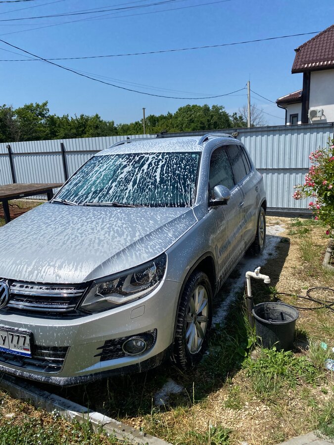 Volkswagen Tiguan - 2 от автора Фиолетовый пикап в Бортжурнале