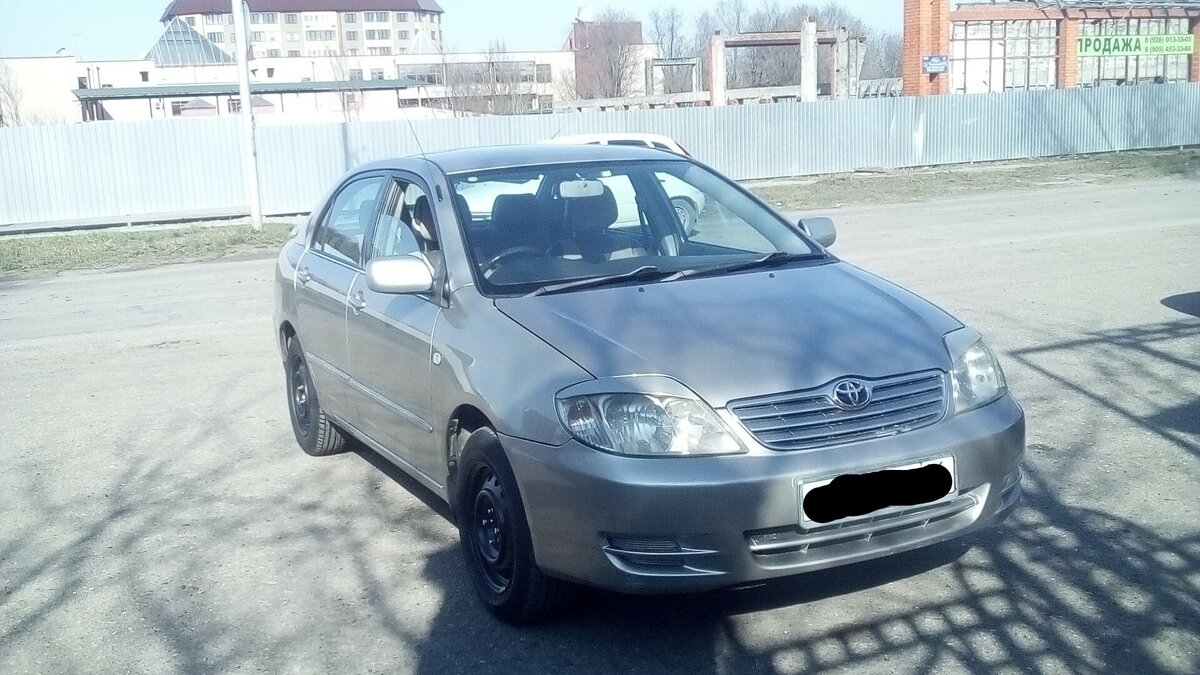 Toyota Corolla - 1 от автора Андрей в Бортжурнале