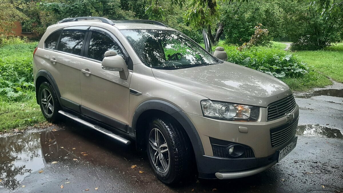 Chevrolet Captiva - 2 от автора Коричневый минивэн в Бортжурнале