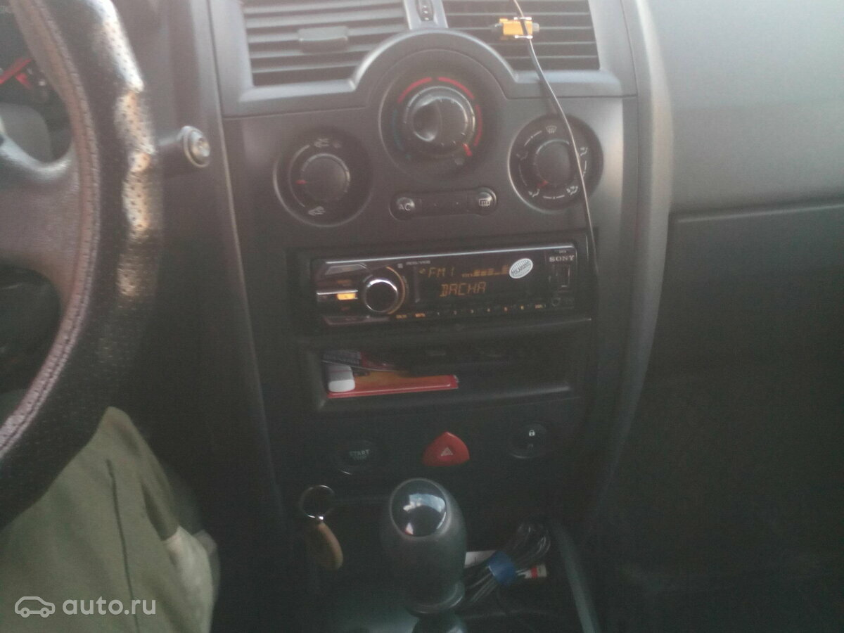Renault Megane - 1 от автора Чёрный седан в Бортжурнале