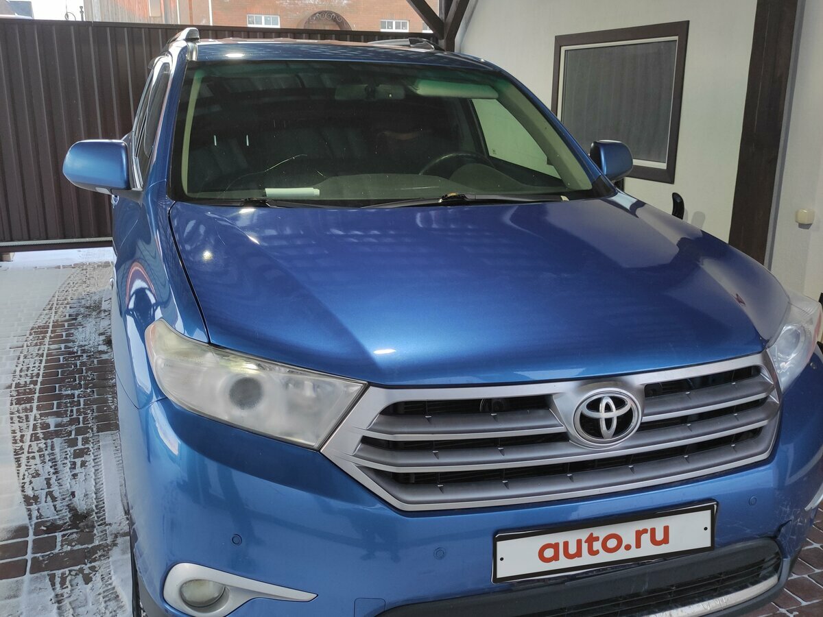 Toyota Highlander - 1 от автора Чёрный минивэн в Бортжурнале