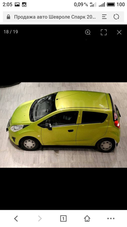 Chevrolet Spark - 1 от автора Коричневый седан в Бортжурнале