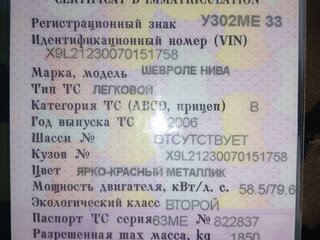 Chevrolet Niva - 4 от автора жук дим мид в Бортжурнале