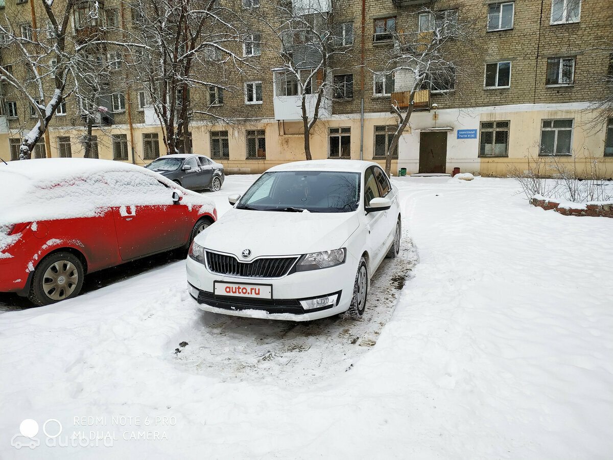 Skoda Rapid - 7 от автора Егор в Бортжурнале