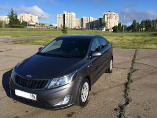 Kia Rio - 8 от автора Красный седан в Бортжурнале
