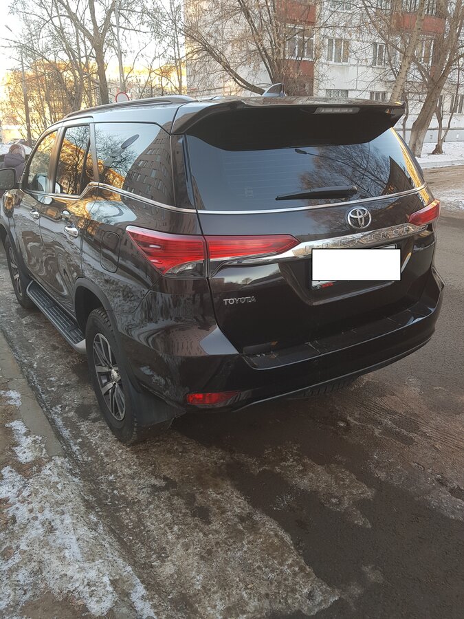 Toyota Fortuner - 2 от автора Вячеслав в Бортжурнале