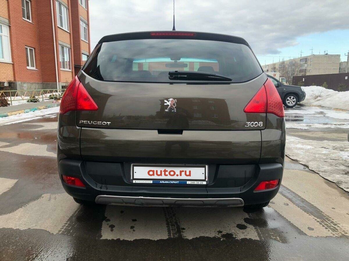 Peugeot 3008 - 6 от автора Коричневый универсал в Бортжурнале
