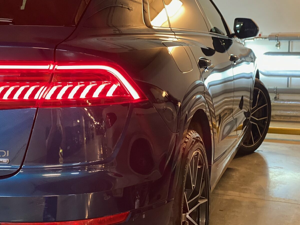Audi Q8 - 28 от автора Фиолетовый седан в Бортжурнале