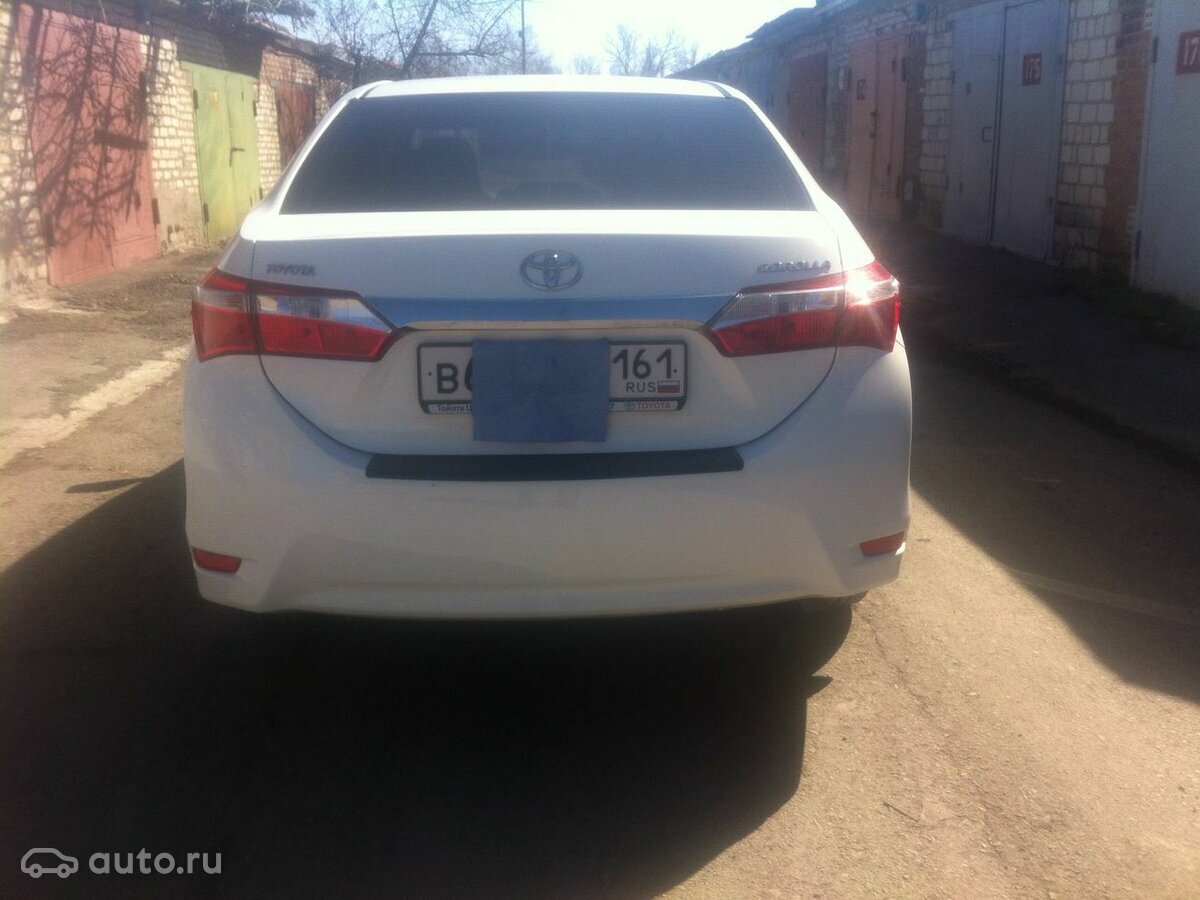 Toyota Corolla - 6 от автора Чёрный внедорожник в Бортжурнале
