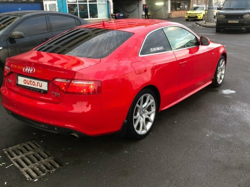 Audi A5 - 4 от автора Фиолетовый внедорожник в Бортжурнале