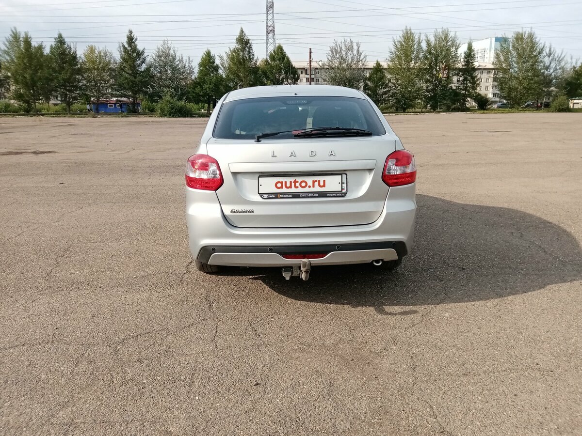 Lada (ВАЗ) Granta - 6 от автора Чёрный седан в Бортжурнале