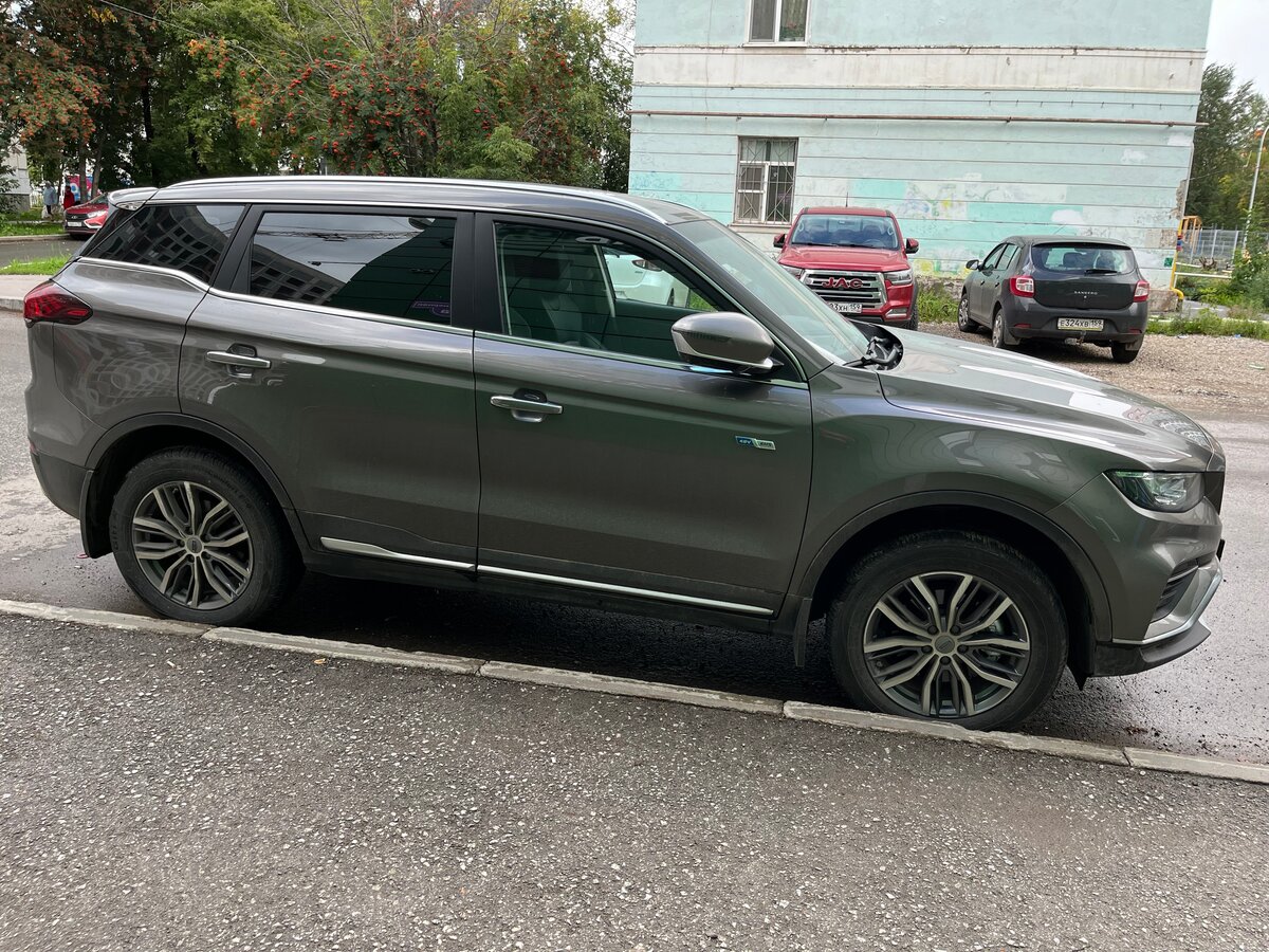 Geely Atlas Pro - 2 от автора Фиолетовое купе в Бортжурнале