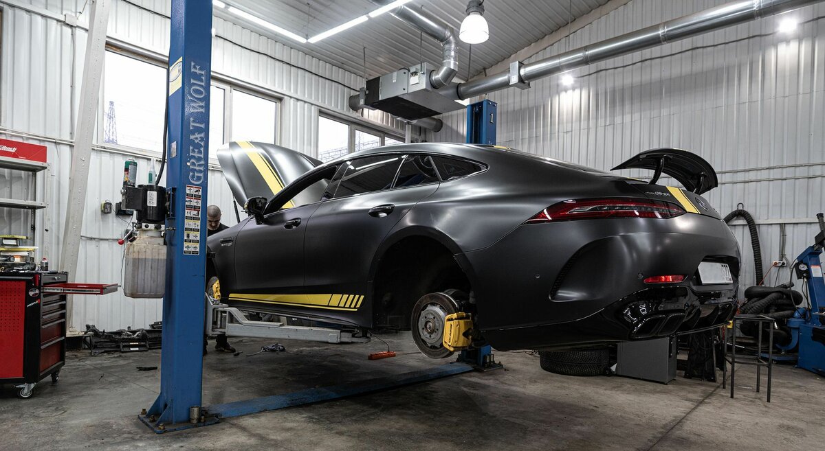 Mercedes-Benz AMG GT - 4 от автора just-tuning в Бортжурнале