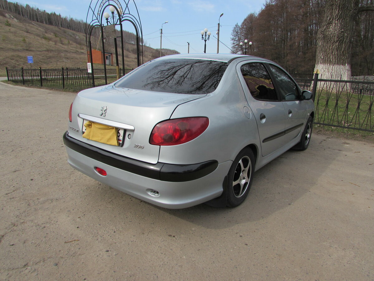 Peugeot 206 - 4 от автора Синий внедорожник в Бортжурнале