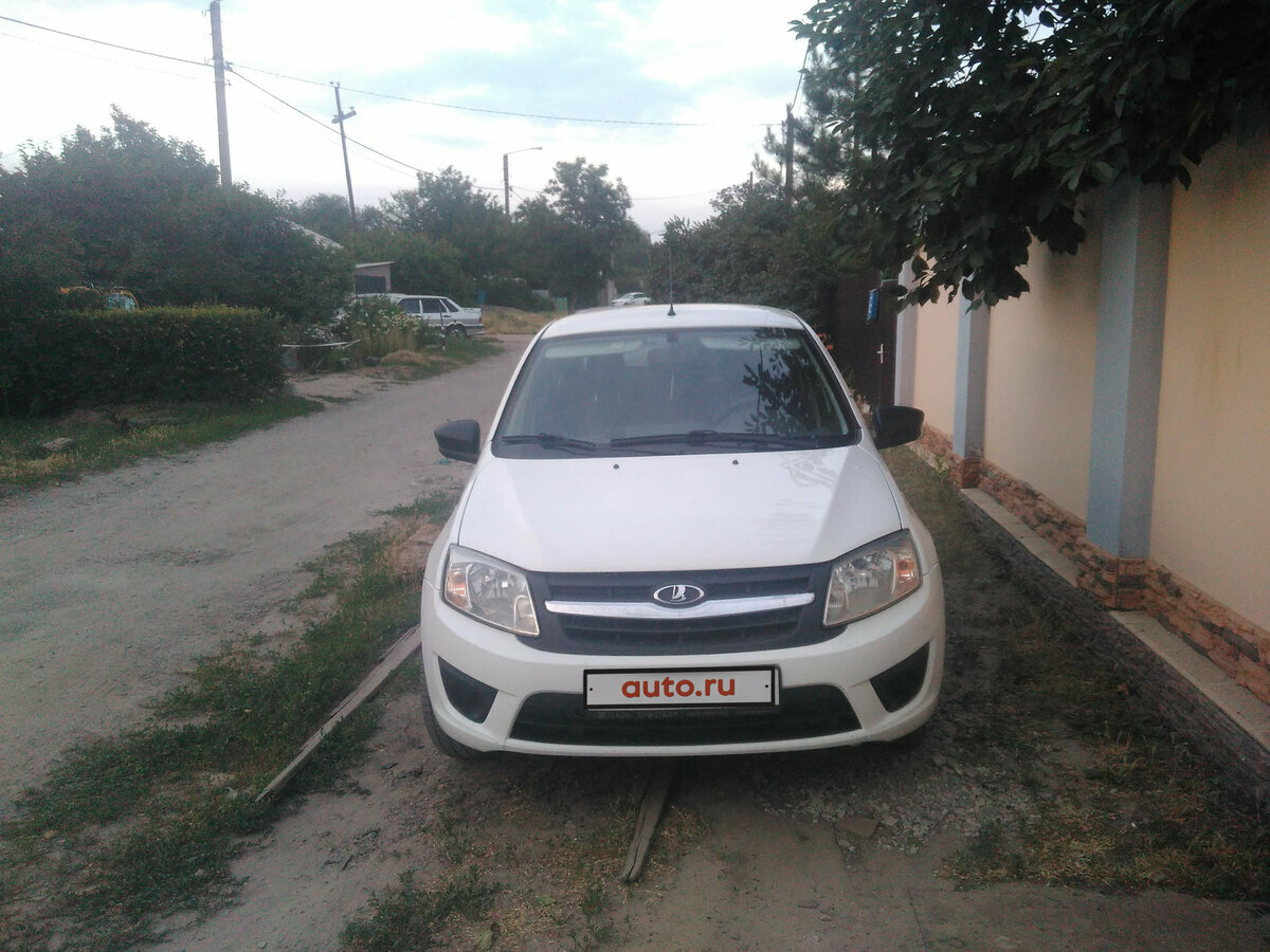 Lada (ВАЗ) Granta - 16 от автора Красный пикап в Бортжурнале