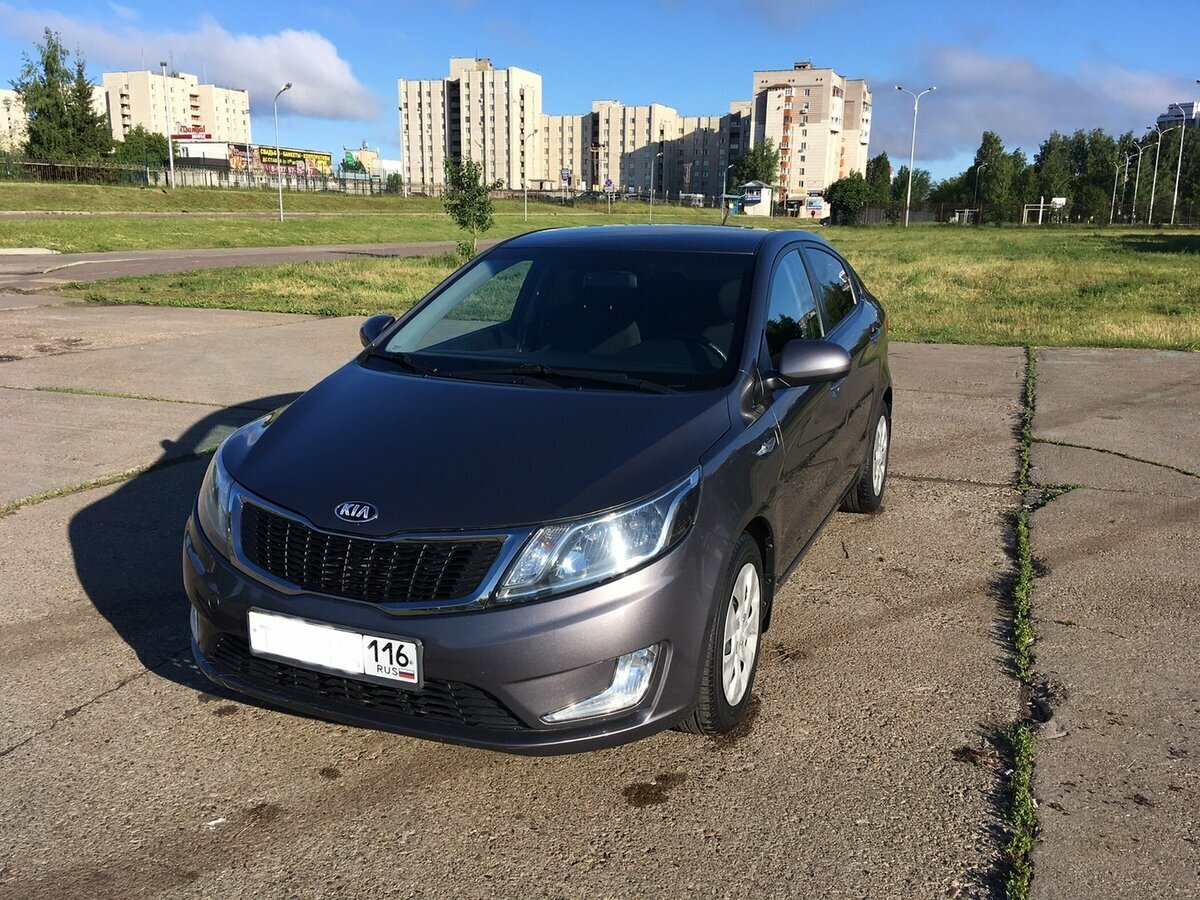 Kia Rio - 6 от автора Красный седан в Бортжурнале